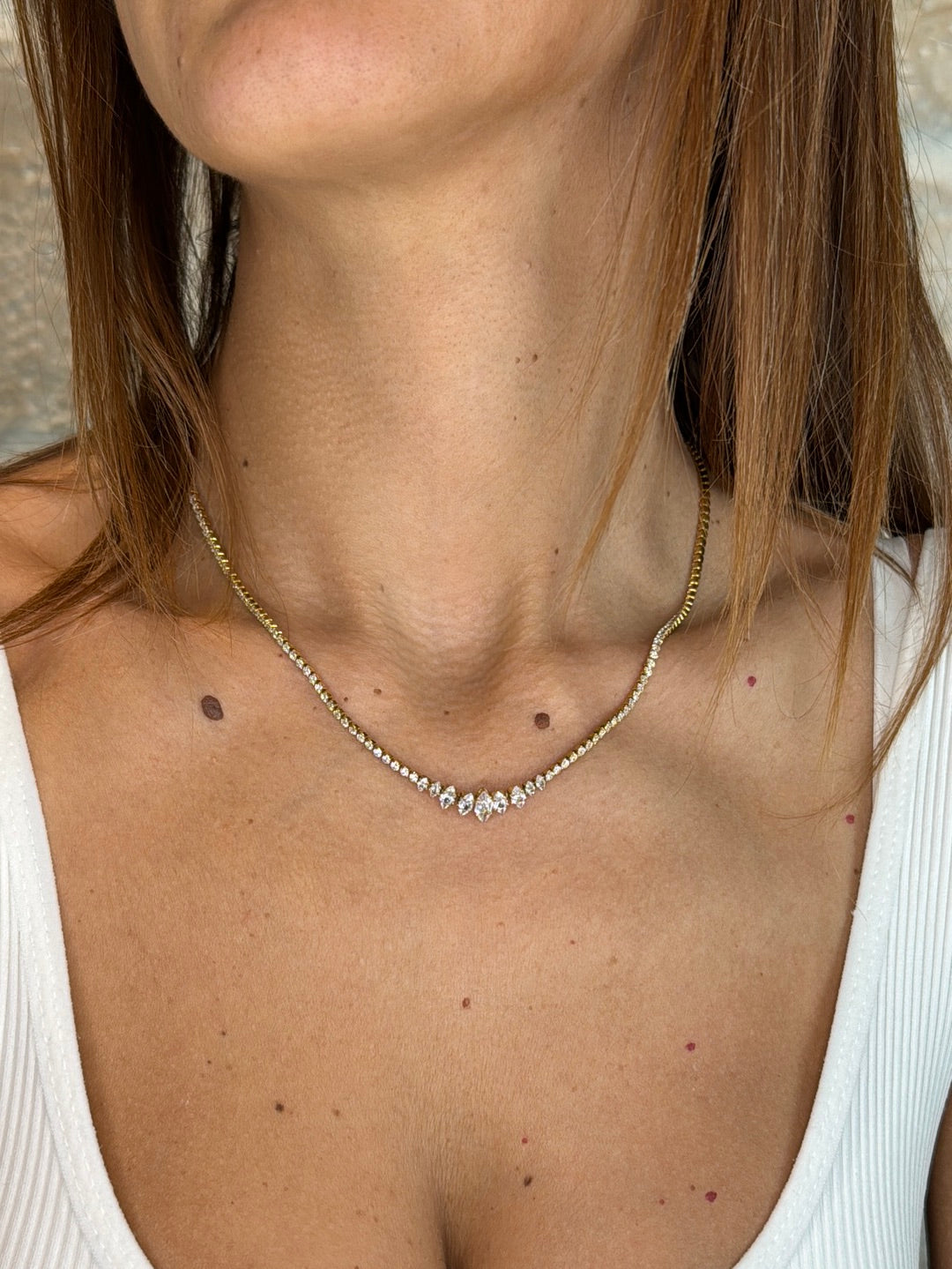 Collana Luxury Tennis