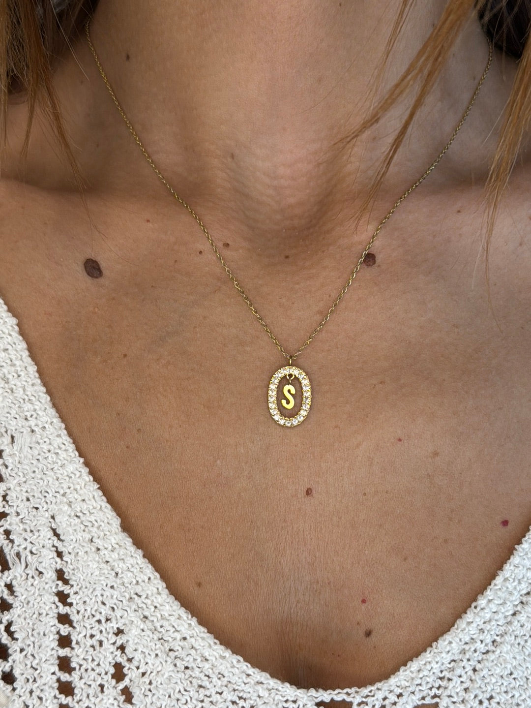 Collana Letters Shine