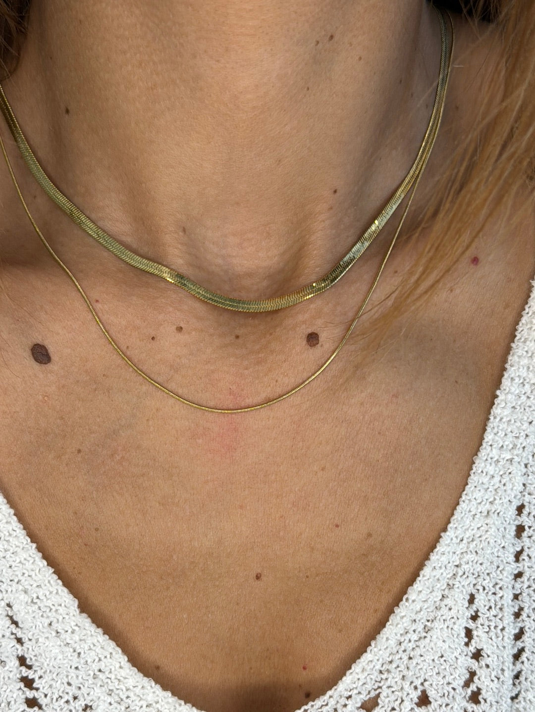 Collana Snake Doppio Filo