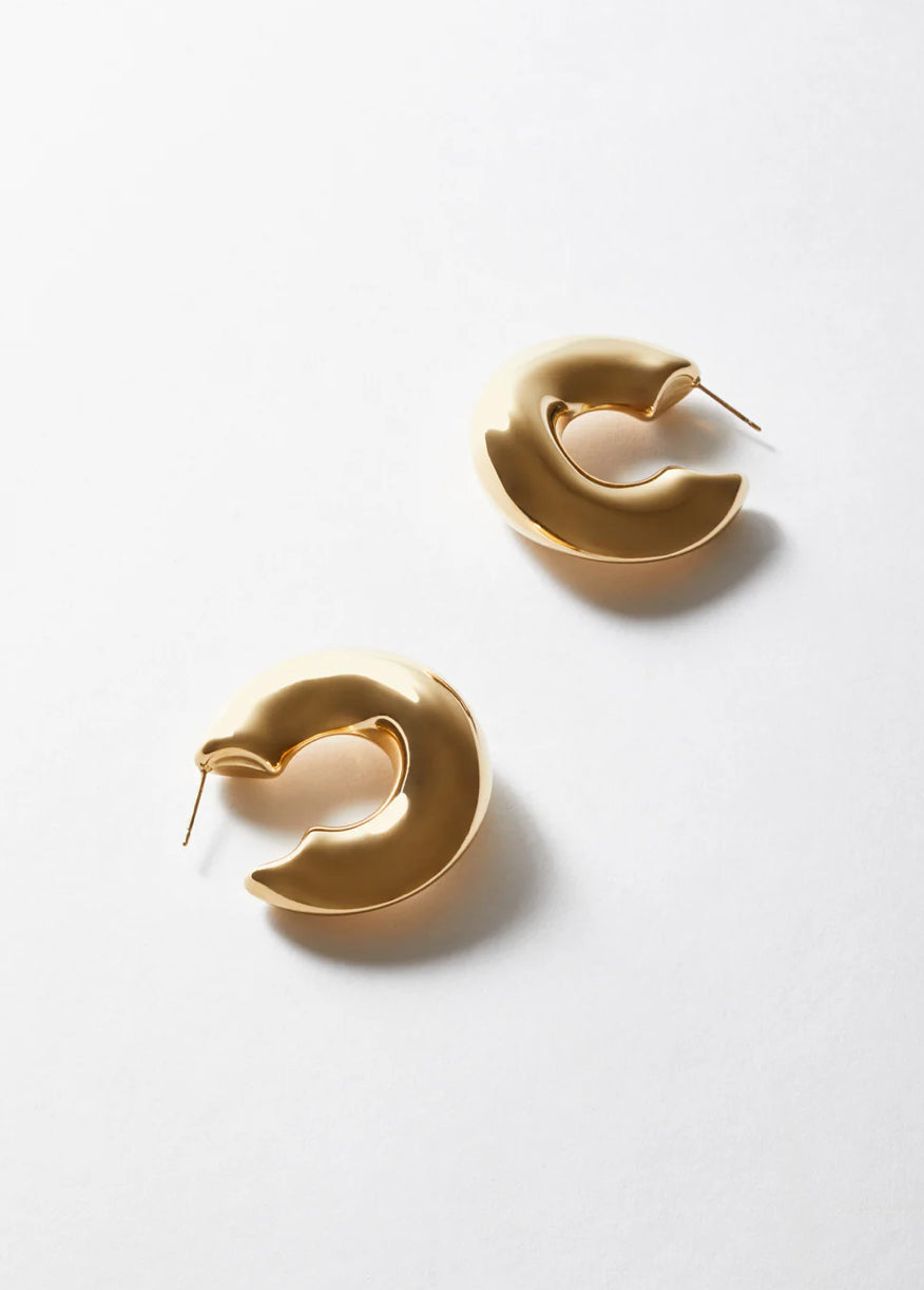 Orecchini Sinuosi Chunky Nalì