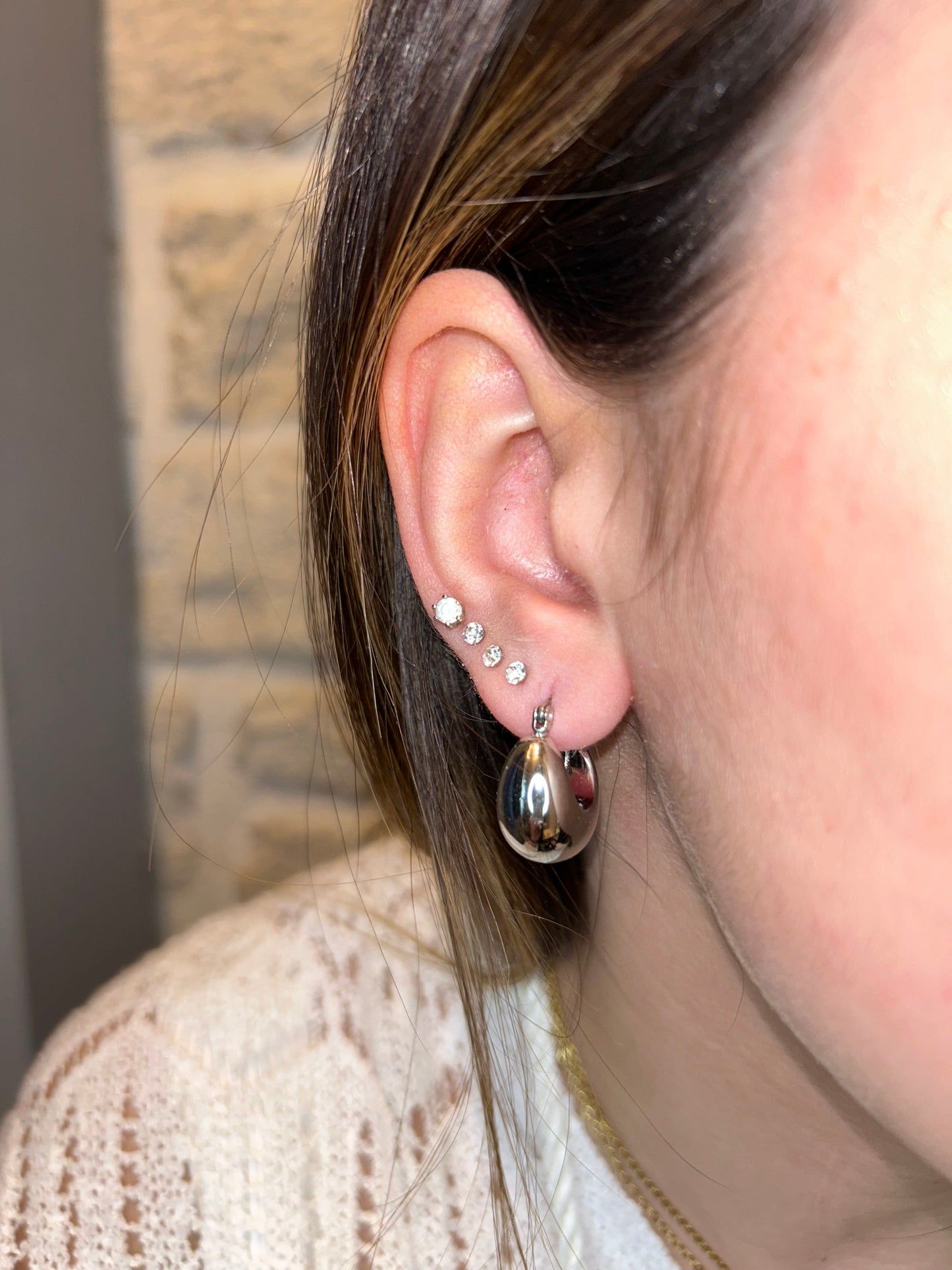 Orecchini Doppia Luna