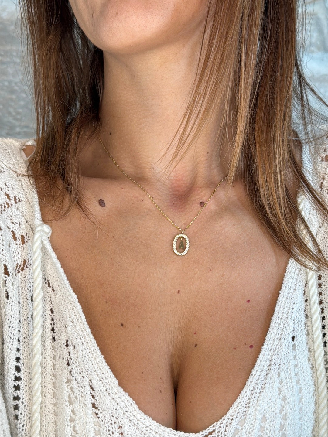 Collana Letters Shine