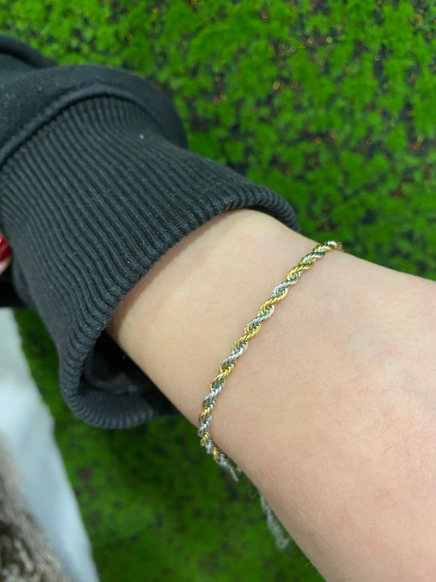 Bracciale Torcion Bi-color