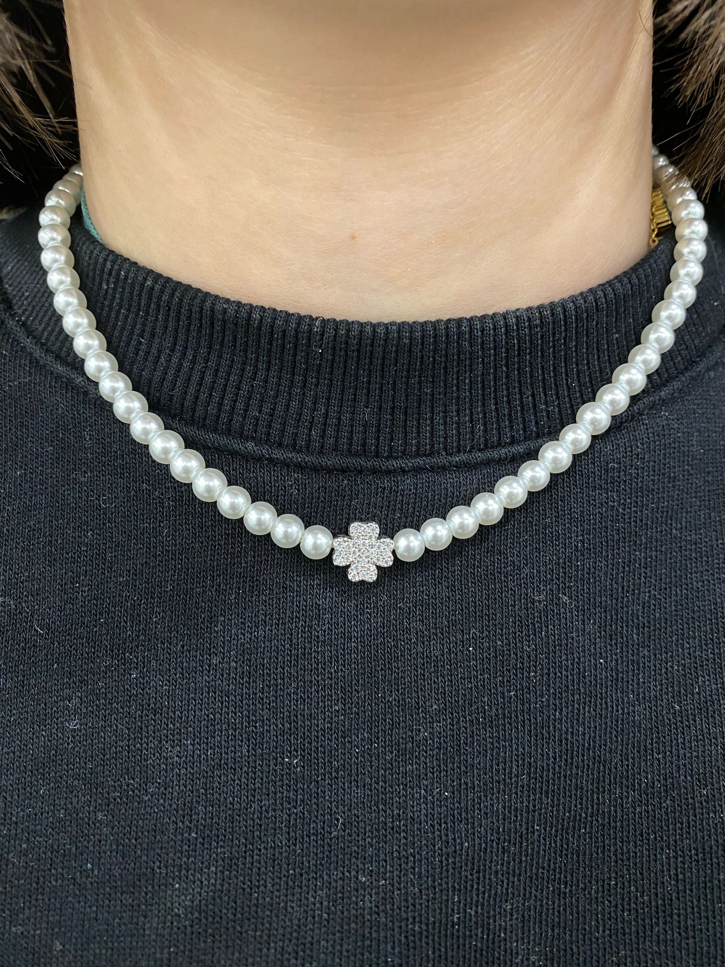 Collana Pearl with Charms
