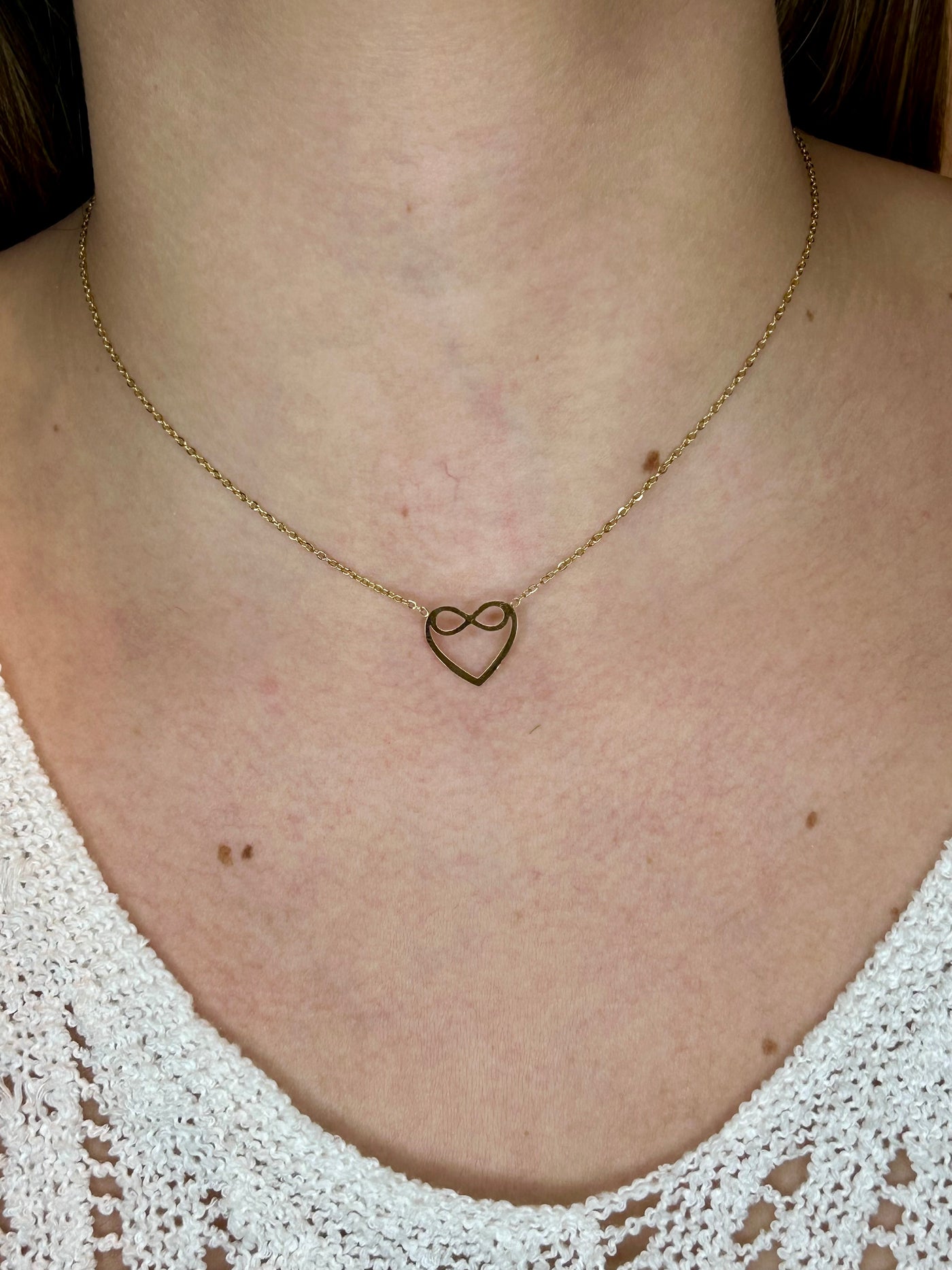 Infinity Heart necklace 