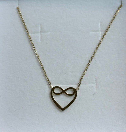 Infinity Heart necklace 