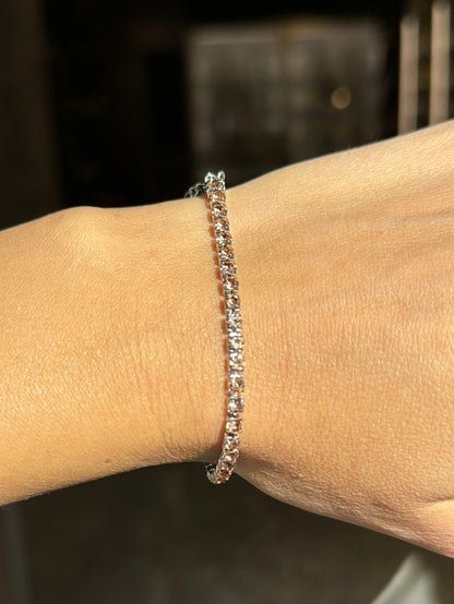 Big glam tennis bracelet