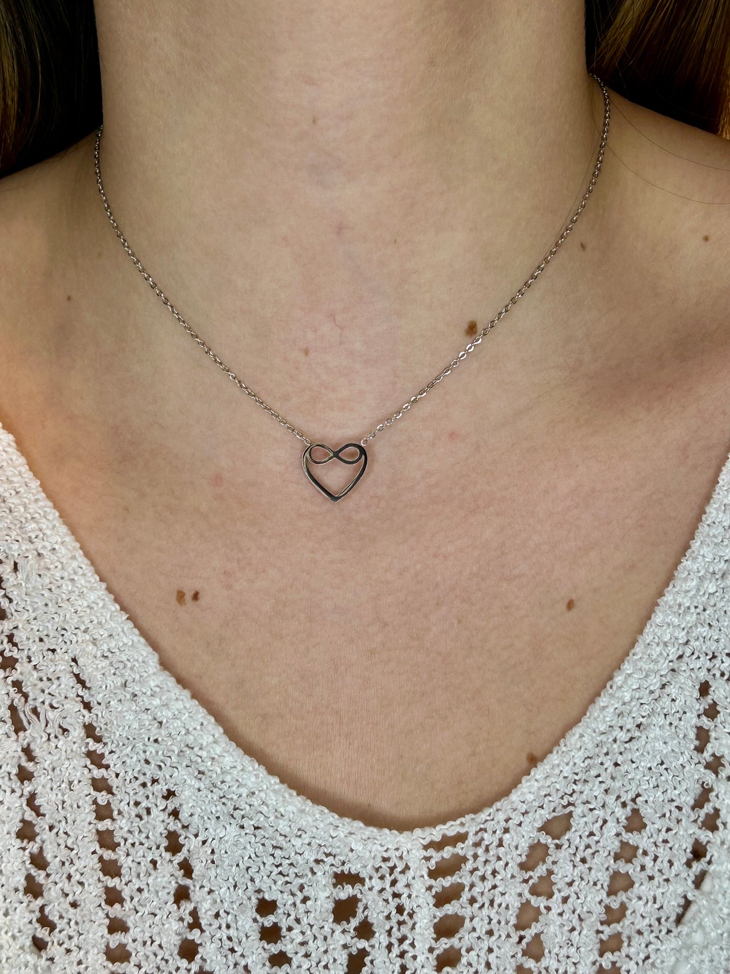 Infinity Heart necklace 