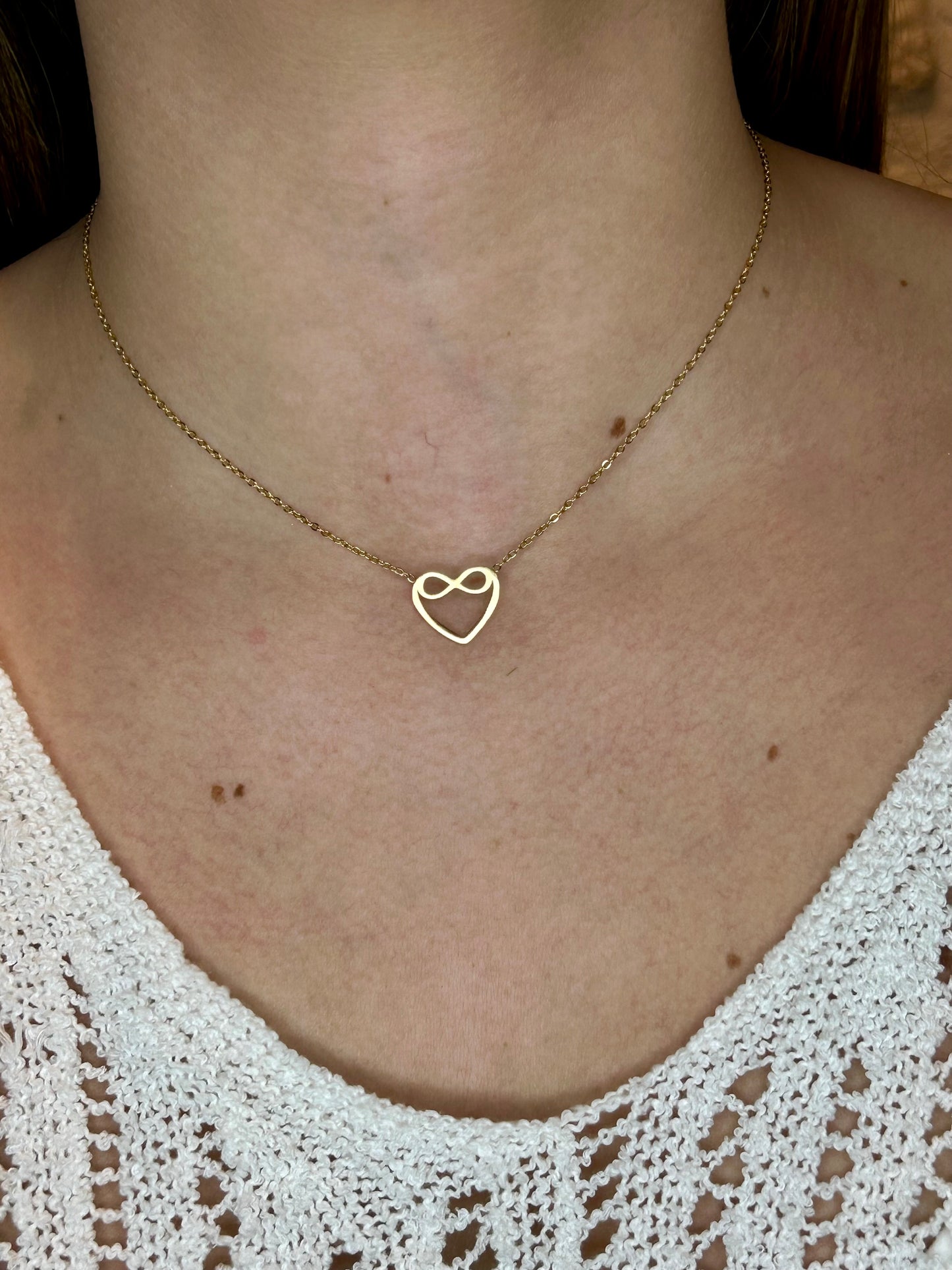 Infinity Heart necklace 