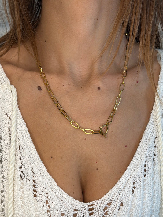 Street-Chic Chain Necklace