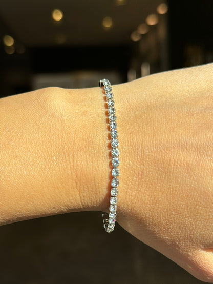 Big glam tennis bracelet