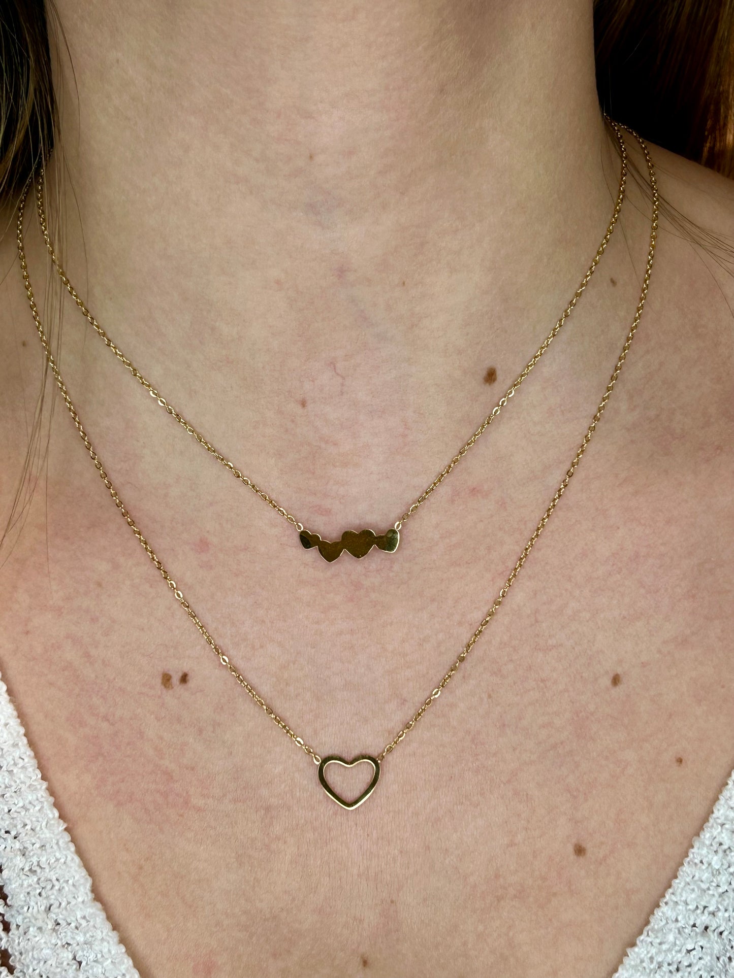 Collana Double Heart